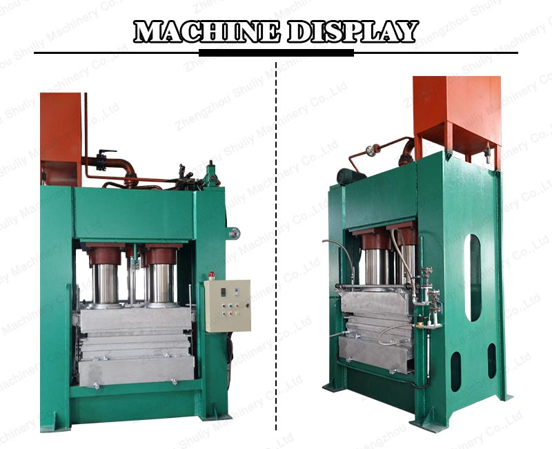 Wood Pallet Use Hydraulic Hot Press Machine for Wood Waste Recycling Machinery