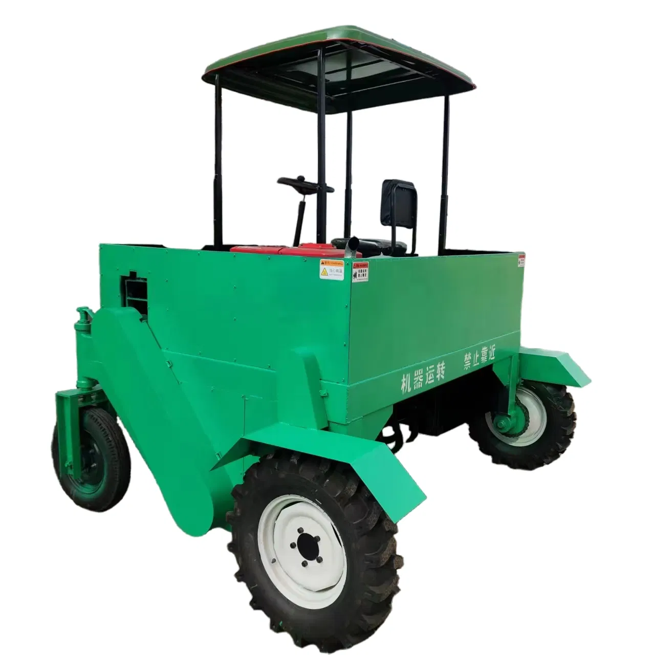 Livestock Manure Mixer Tracked Compost Turner Compost Turning Machine Composting Machine