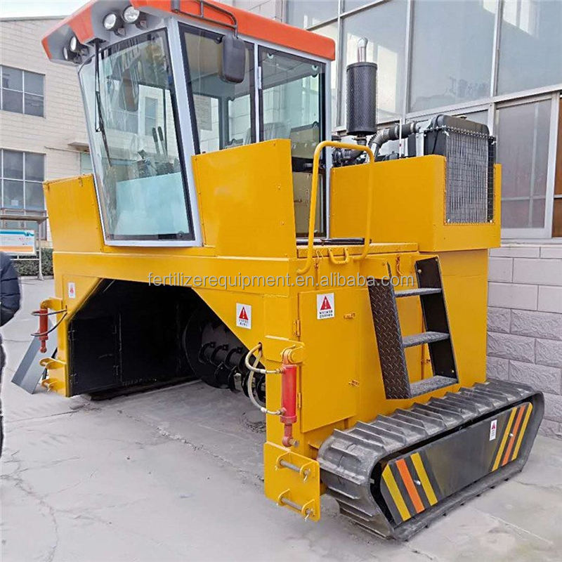 Automatic Self Propelled Cow Dung Compost Turner and Garden Waste Compost Turner
