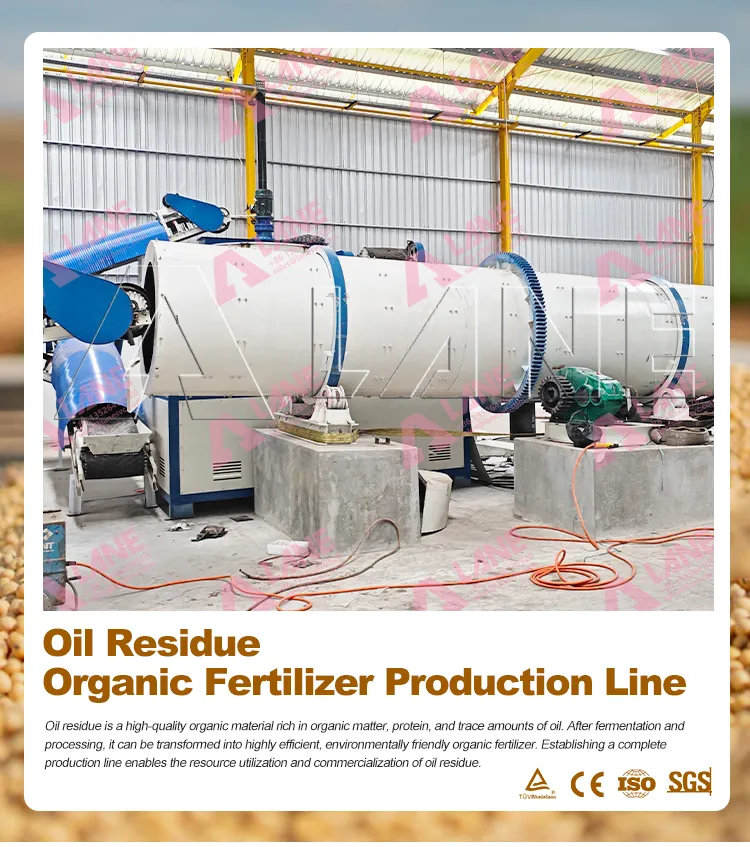 Oil Residue Organic Fertilizer Production Line