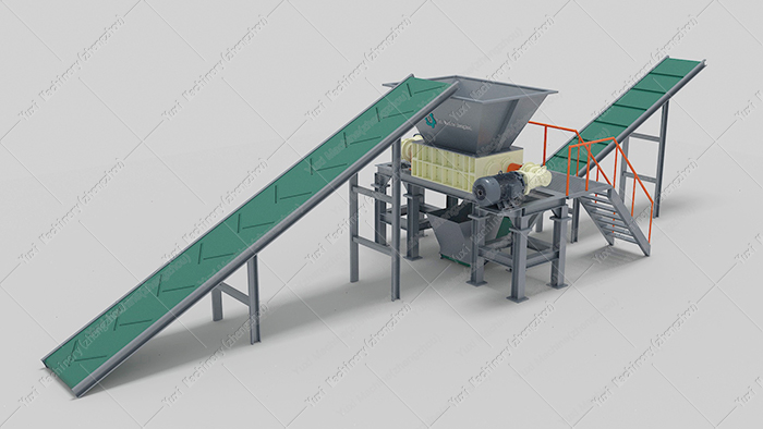 Double Shaft Shredder