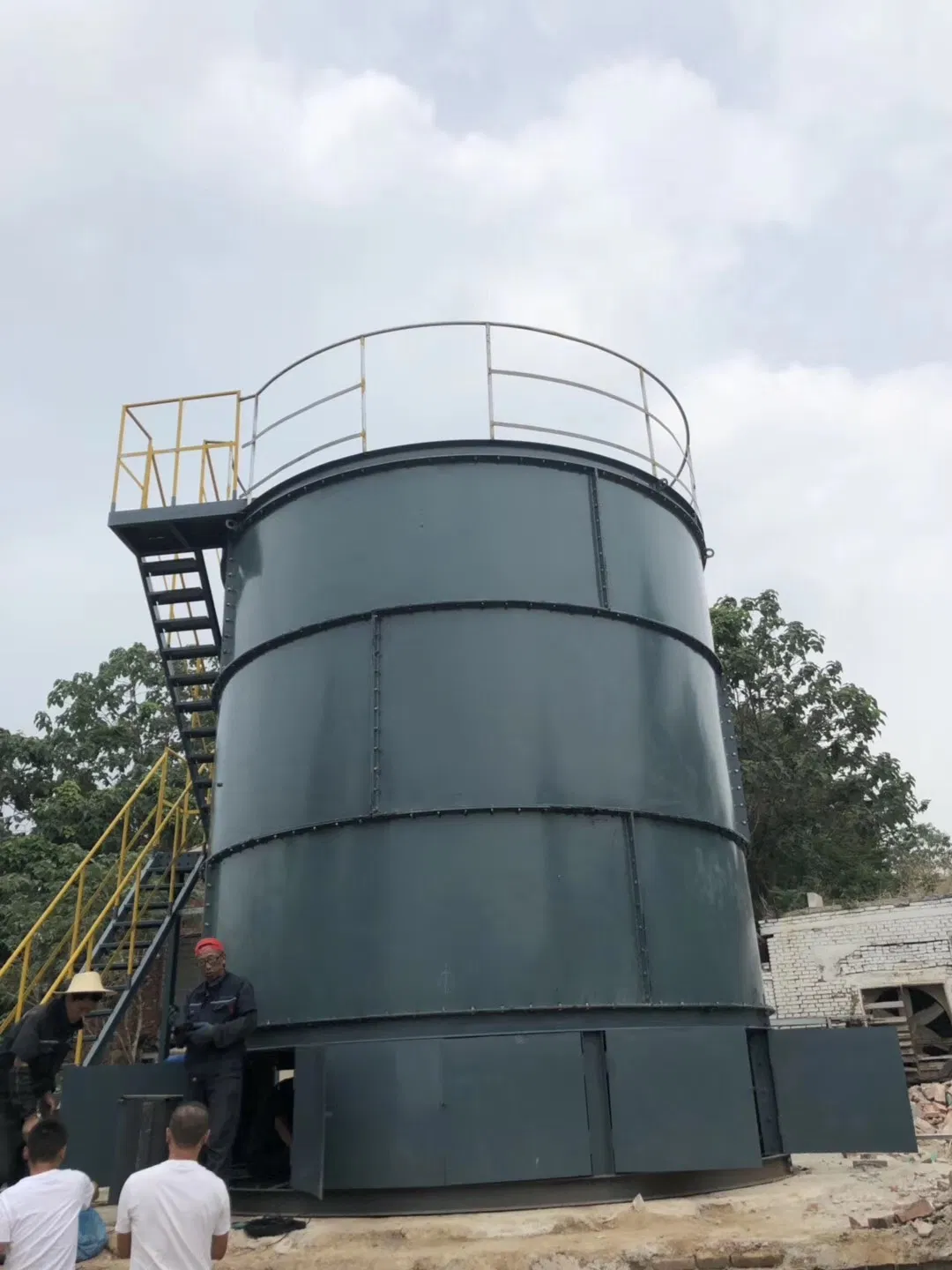 10t/D Manure Sewage Treatment Plant Aerobic Fermentation Tank/Device/Equipment/Unit/System for Compost Fertilizer