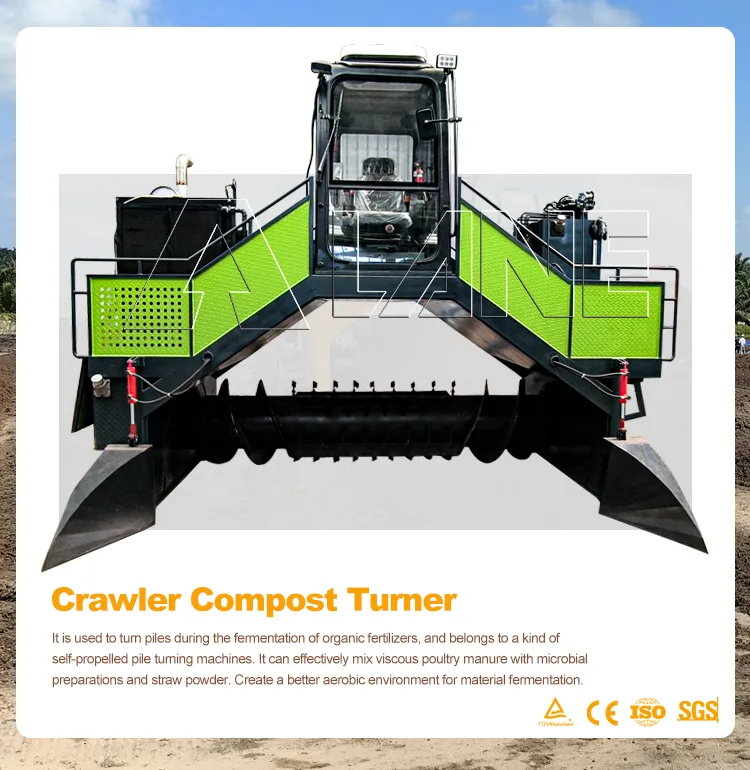 5m Crawler Compost Turner