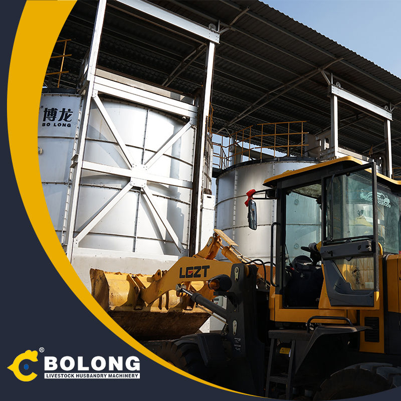 Fermentation Tank for Composting Manure Fermentation Tank Fertilizers Organic Compost Making Machines Closed Vessel Composting Unit