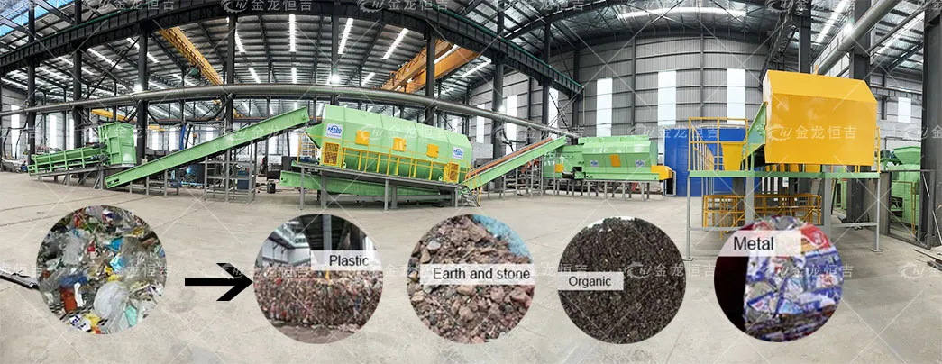 MSW Sorting Line Process