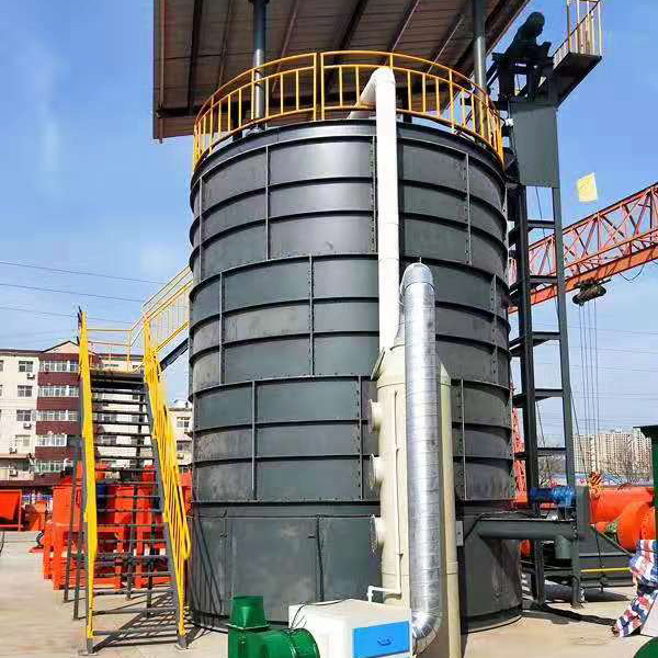 Chicken Manure Aerobic Fermentation Machine Organic Fertilizer Chicken Manure Composting Equipment
