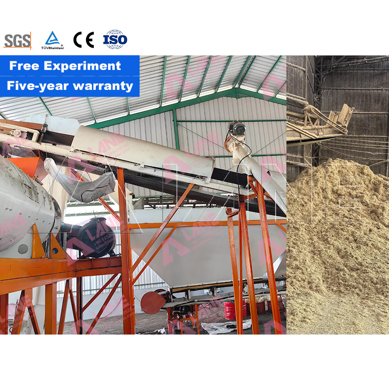 Lane Bagasse Composting Innovation for Sugar Residue Management Organic Fertilizer Production Line