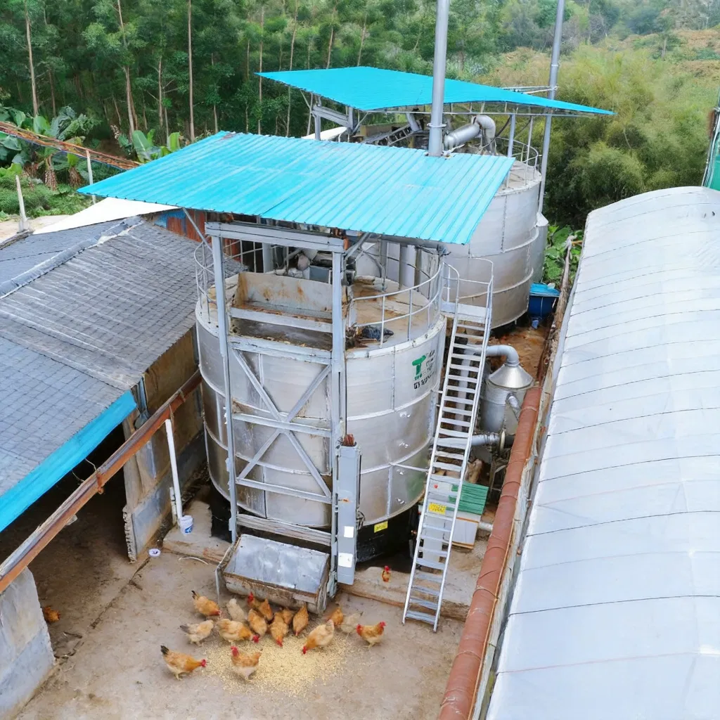 Fully Automatic Compost Machine for Sustainable Poultry Waste Management