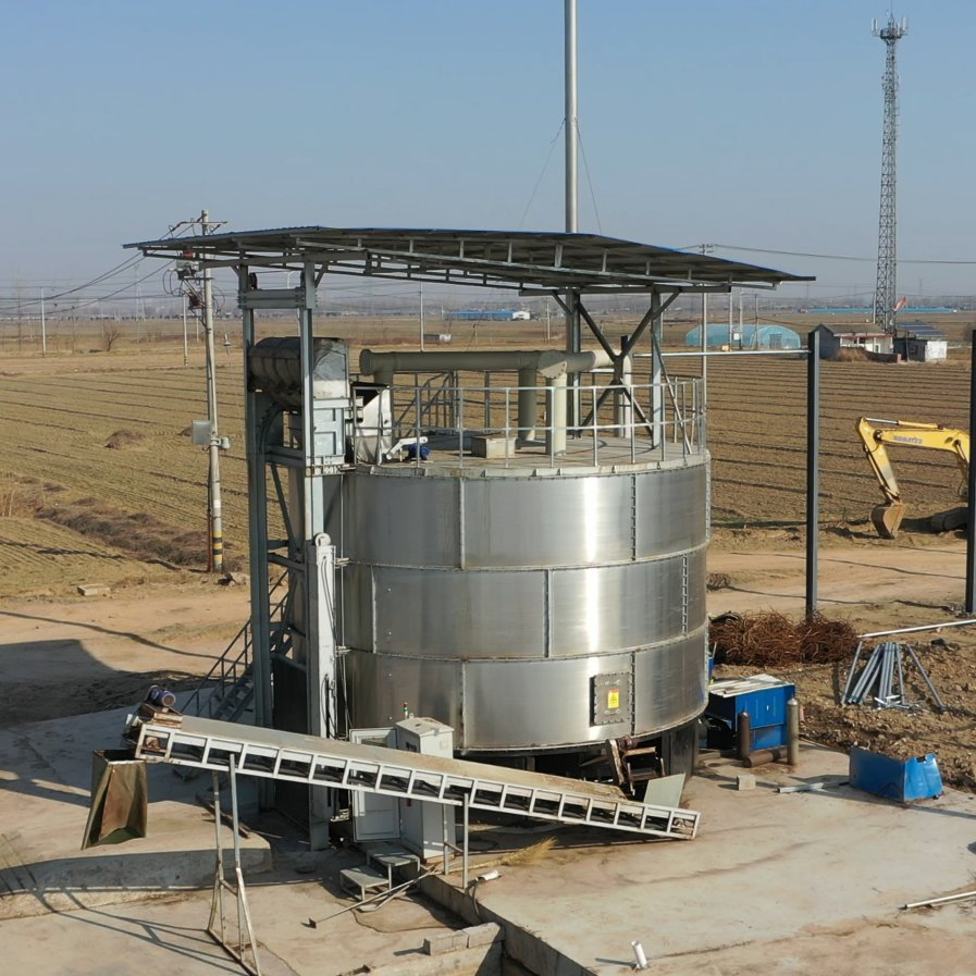 Smart High Capacity Fermentation Tank for Organic Waste Management
