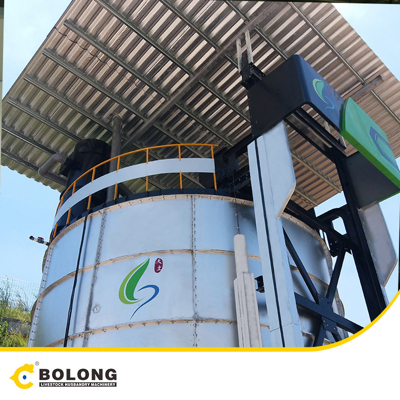Fermentation Bioreactor in Vessel Composting Compost Making Machines