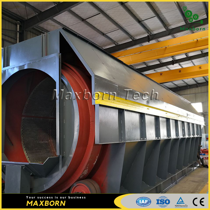 Msw Organic Garbage Composting Shredder for Recycling Municipal Solid Waste