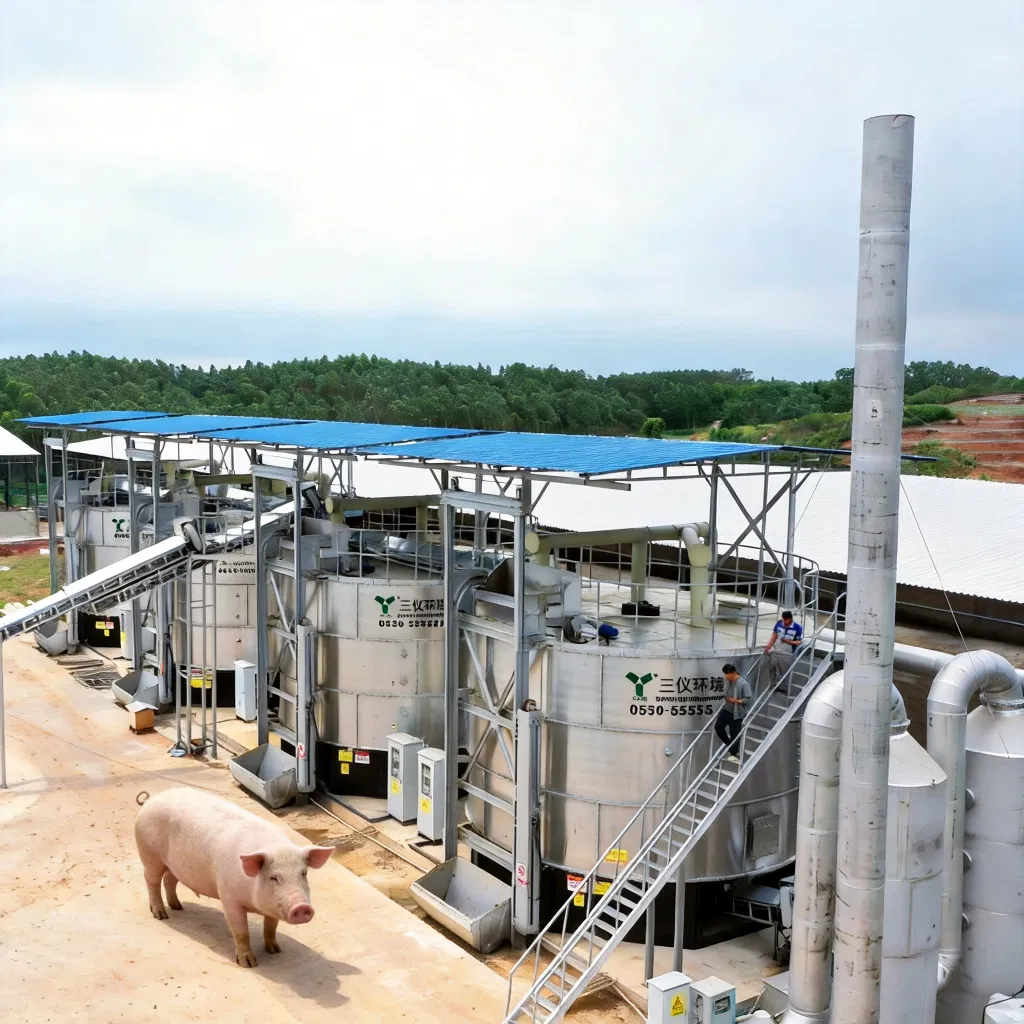 130 Cubic Meter Organic Waste Intelligent Tank for Biofertilizer Equipment