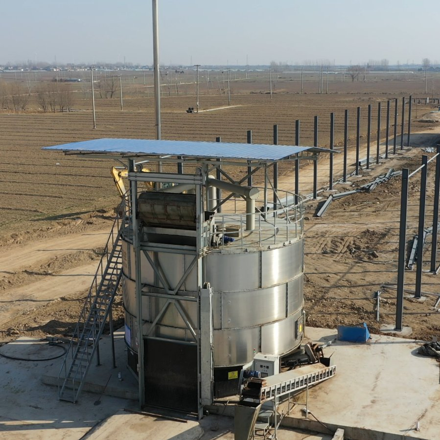 Fully Automatic Compost Machine for Sustainable Poultry Waste Management