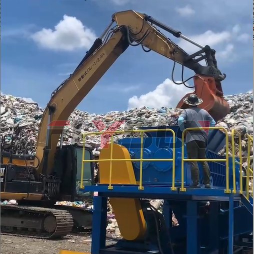 300 Ton Per Day Domestic Waste Sorting And Treatment Machine Waste Recycling To Energy Plant Manufacturer