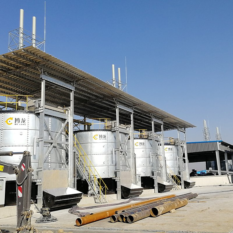 Fertilizer Production Liquid Composting Tank Microbial Fermentation Vessel Continuous Flow Fermenter Inoculation Chamber