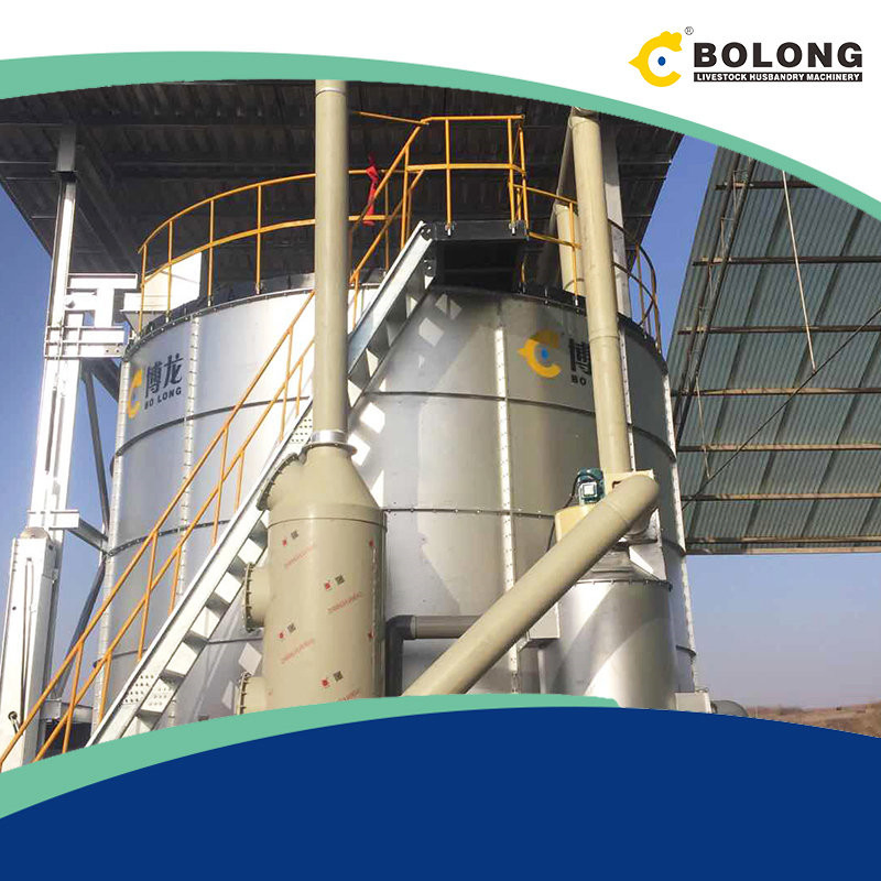 Cattle Farm Equipment in Vessel Composting Compost Making Machines