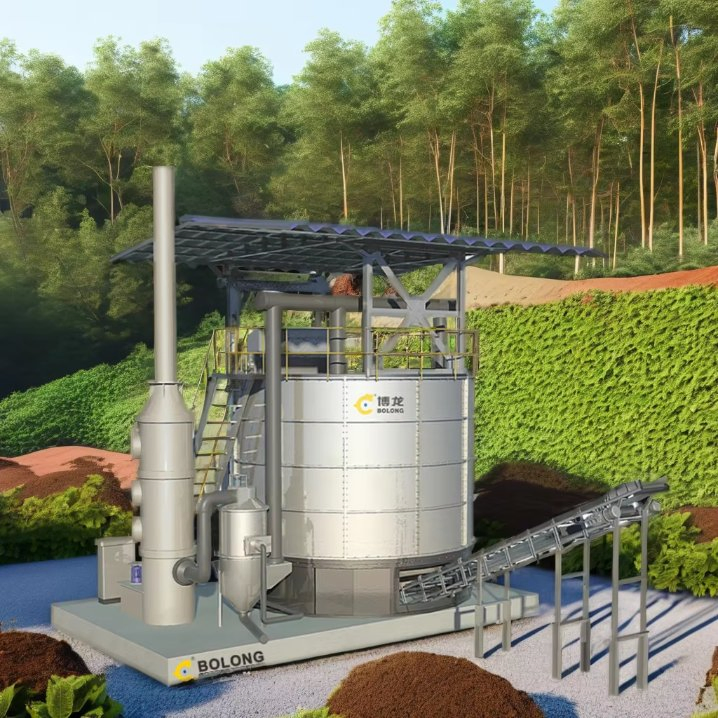 Organic Fermentation Fermentador Tank Livestock Fermentation Machine Organic Waste Composting Machine Craft