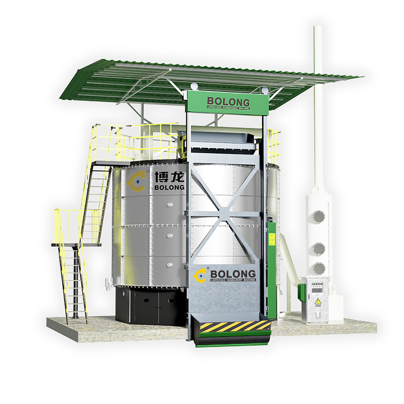 Chicken Manure Waste Recycling Composting Machine Organic Fertilizer Equipment Compost Maker Machine