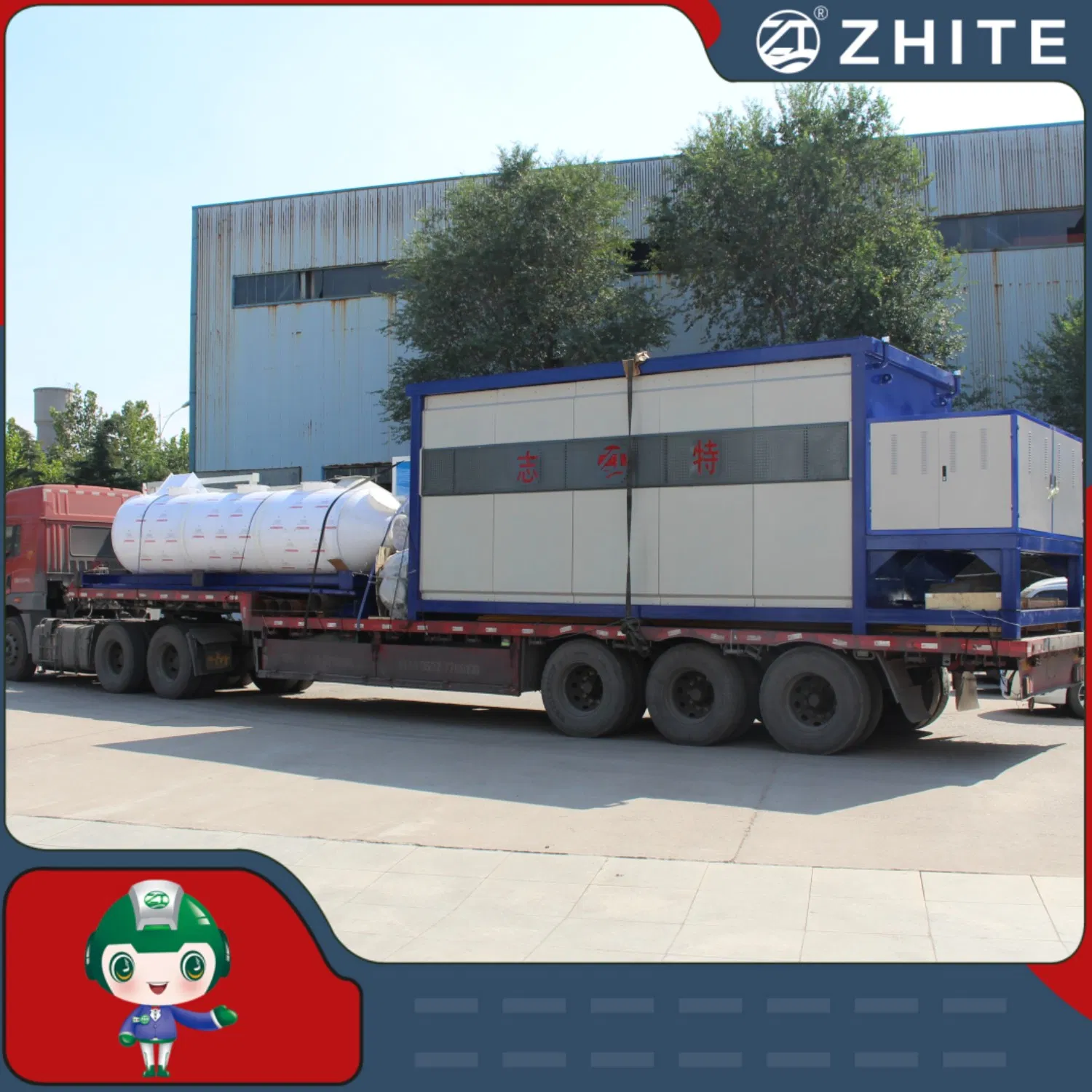 Automatic Organic Waste Composting Machine for Livestock Manure with Air Purification