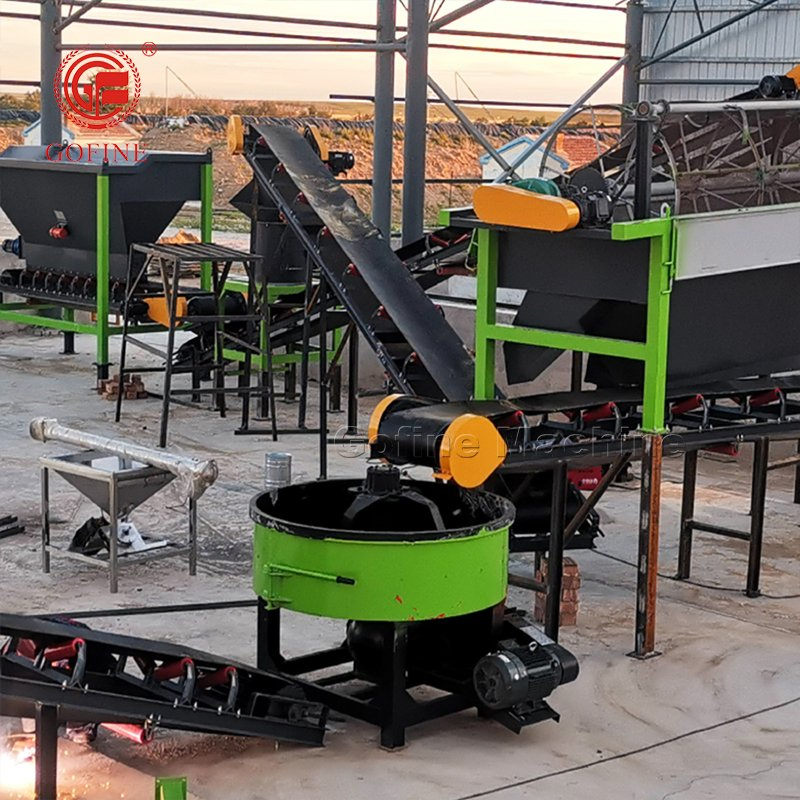 Special Fermentation Poultry Manure Making Machine Fertilizer Composting Production Line