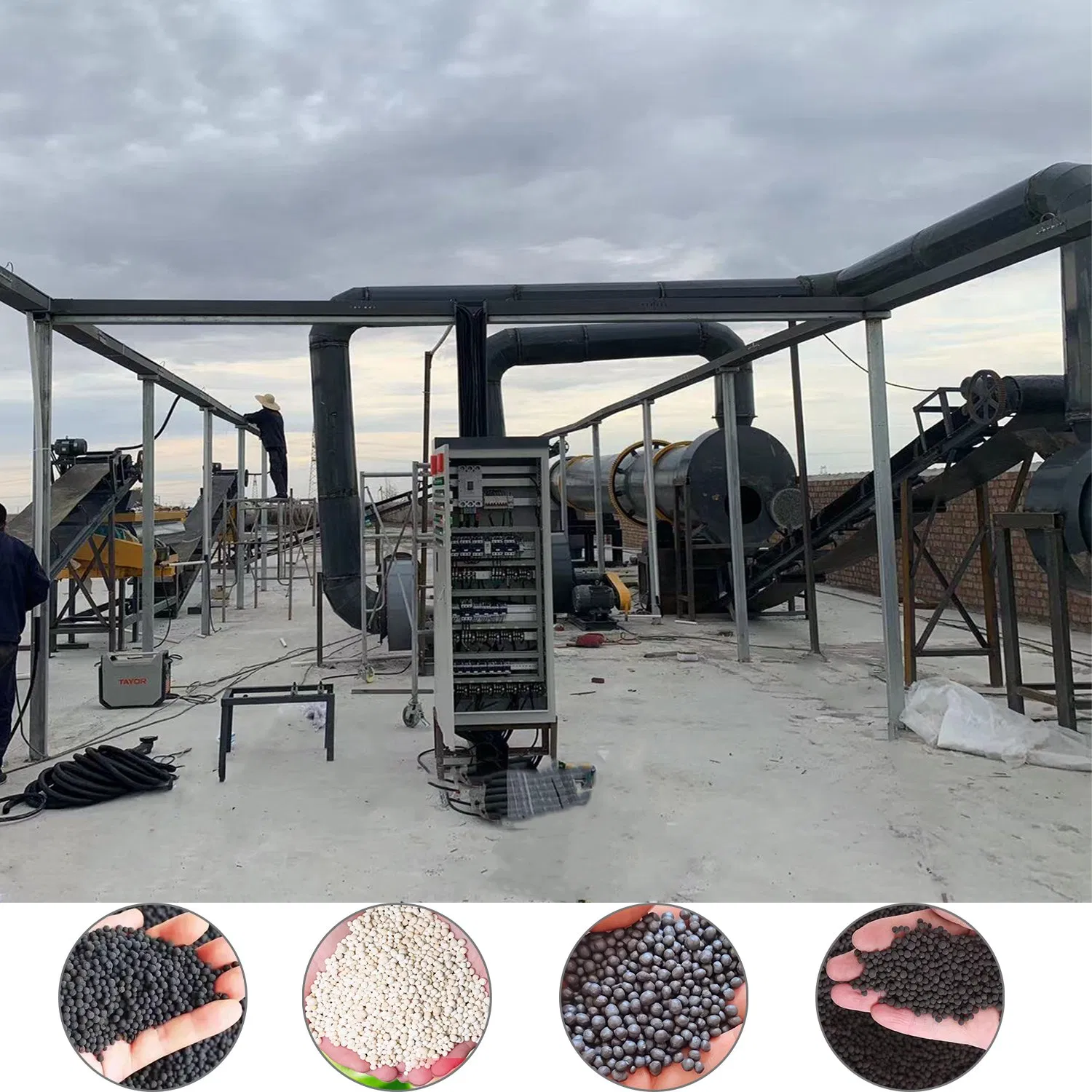 Durable Fertilizer Making Equipment for Harsh Conditions, Popular in Vietnam, Thailand, Philippines