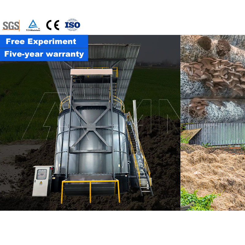 Lane Fermentation Equipment Manure Composting Machine Pig Manure Fermentation and Treating Machine