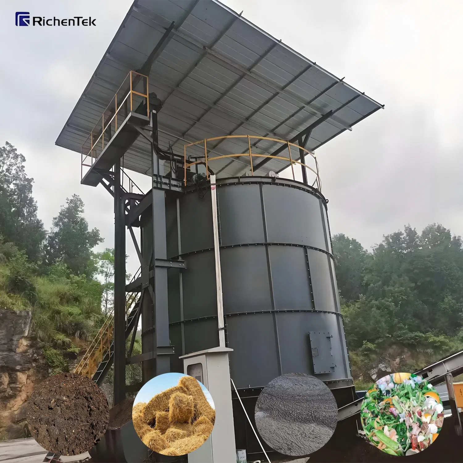 Agricultural Waste Composting Machinery - Handles Rice Straw, Coconut Coir &amp; Soybean Dregs Simultaneously, Hot Sale in Thailand, Philippines