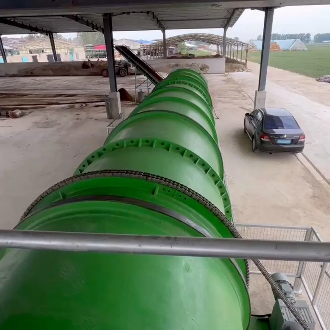 Efficient and Energy-Saving Cow Manure Recycling and Reuse System, Composting Equipment