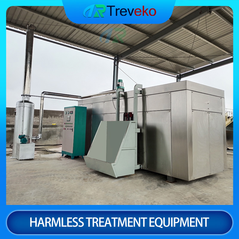 Quiet Operation Bio-Degradation Equipment for Residential Areas with Low Noise