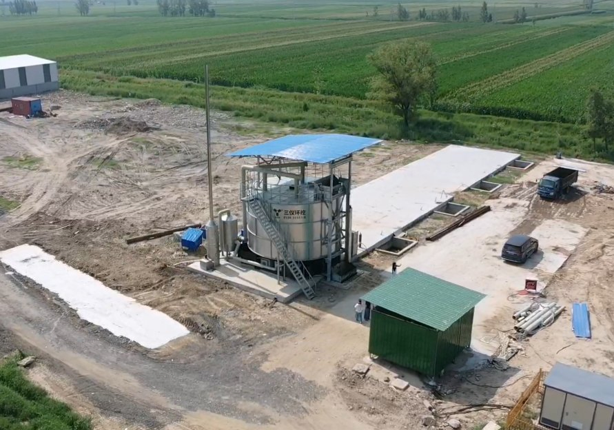 Odor Control Aerobic Fermentation Equipment for Poultry Waste Management
