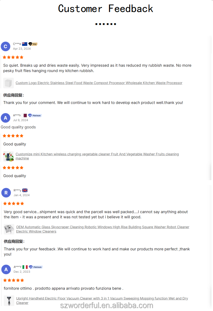 Customer Feedback