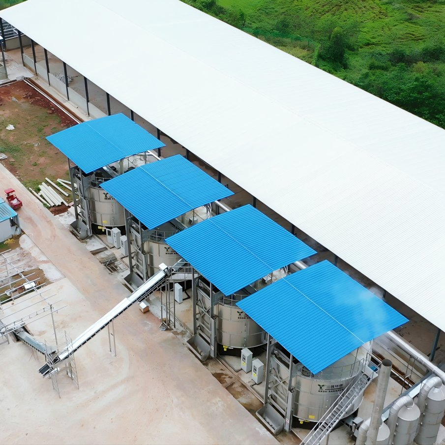 China Sanyi Composting Machine Manure Fermentation Tank Compost Making Machines
