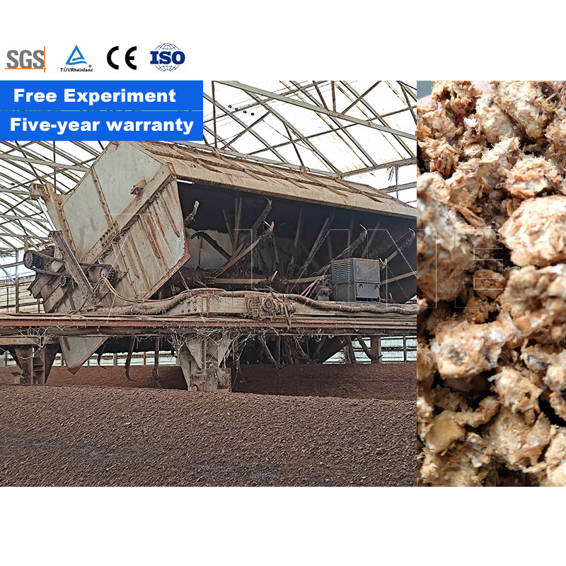 Lane Manure Ferment Compost Machine Chain Plate Turner Fermentation Composting Machine