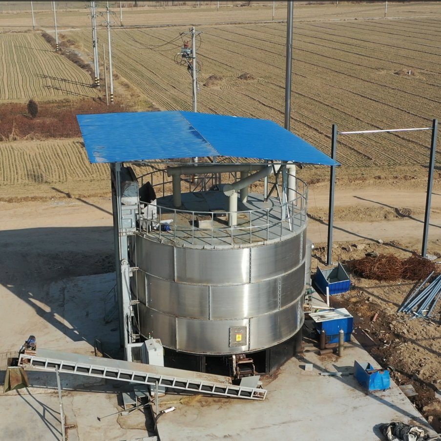Advanced Composting Machine for Efficient Poultry Waste Management