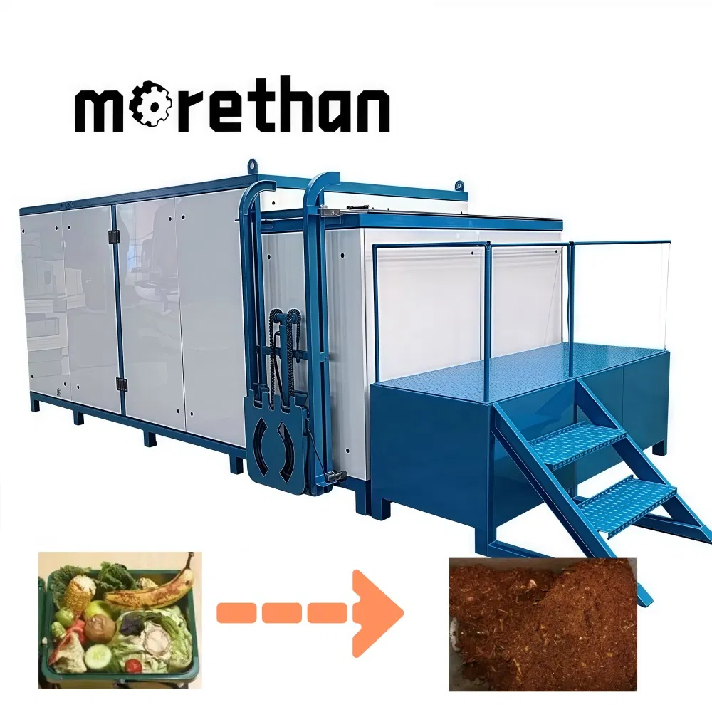 Automatic Waste Food Grinder Food Waste Composting Machine Kitchen Food Recycle Fertilizer Machine