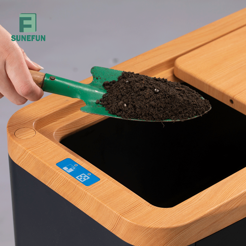 Food Waste Digester Garbage Disposal Automatic Food Waste Processor Food Cycler Composting Machine Kitchen Waste Recycling
