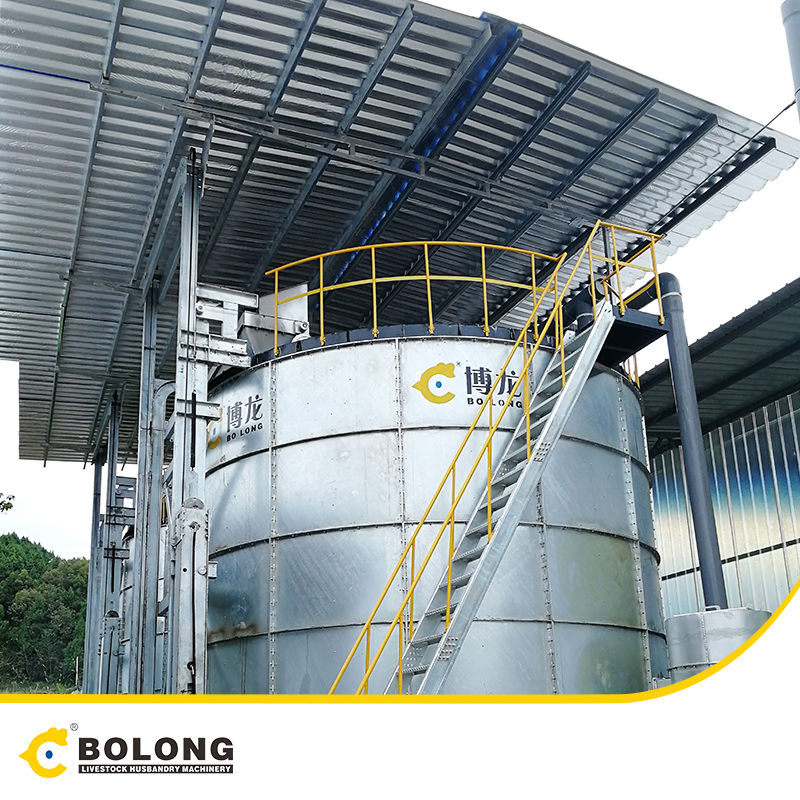 Fertilizer Machine in Vessel Composting Compost Making Machines