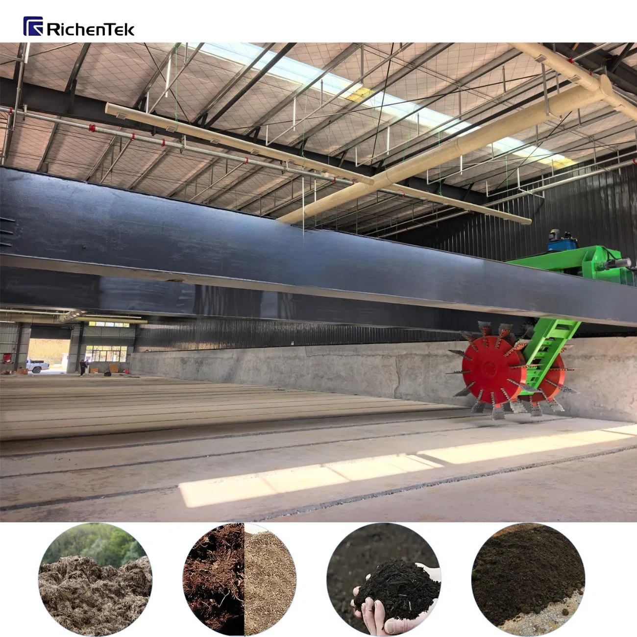 Agricultural Waste Processing /Industrial Organic Wastes Composting Machine, Hot Sale in Brunei, East Timor, Singapore, Taiwan (China)