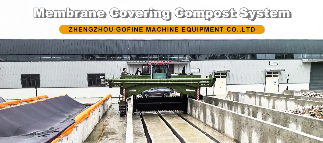 Membrane Cover Composting Machinery