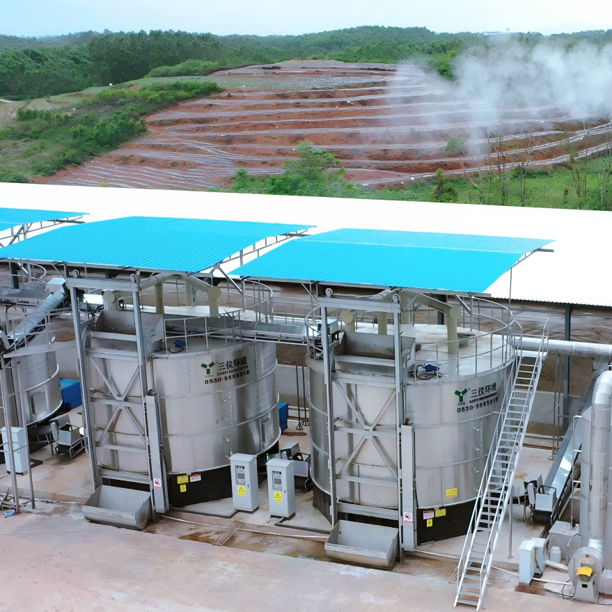 Fully Automatic Stainless Steel Machines for Livestock Manure Composting