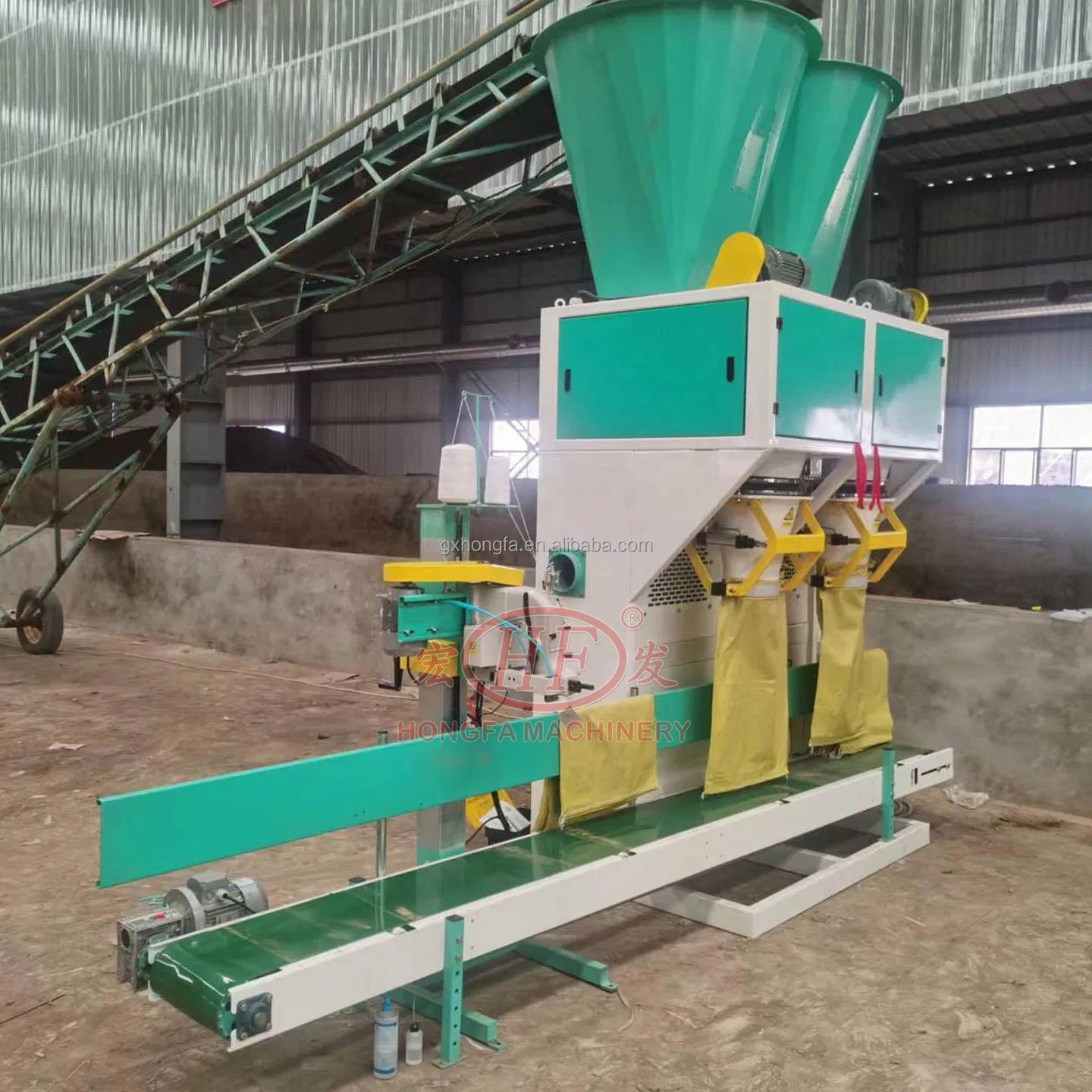 Automatic Granulated Organic Fertilizer Making Machine for Organic Waste Animal Poultry Manure Composting