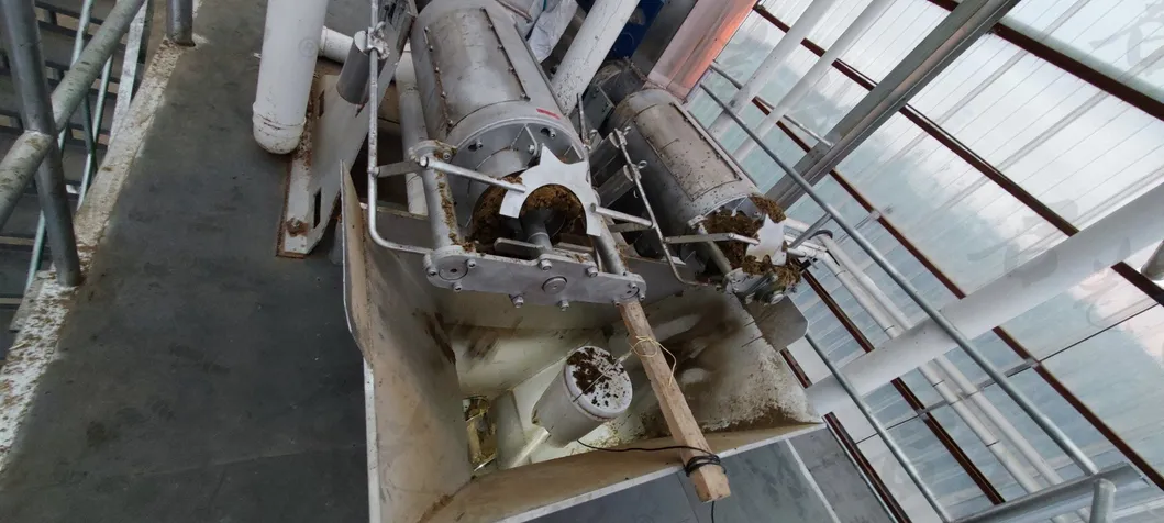 Fecal solid-liquid separator