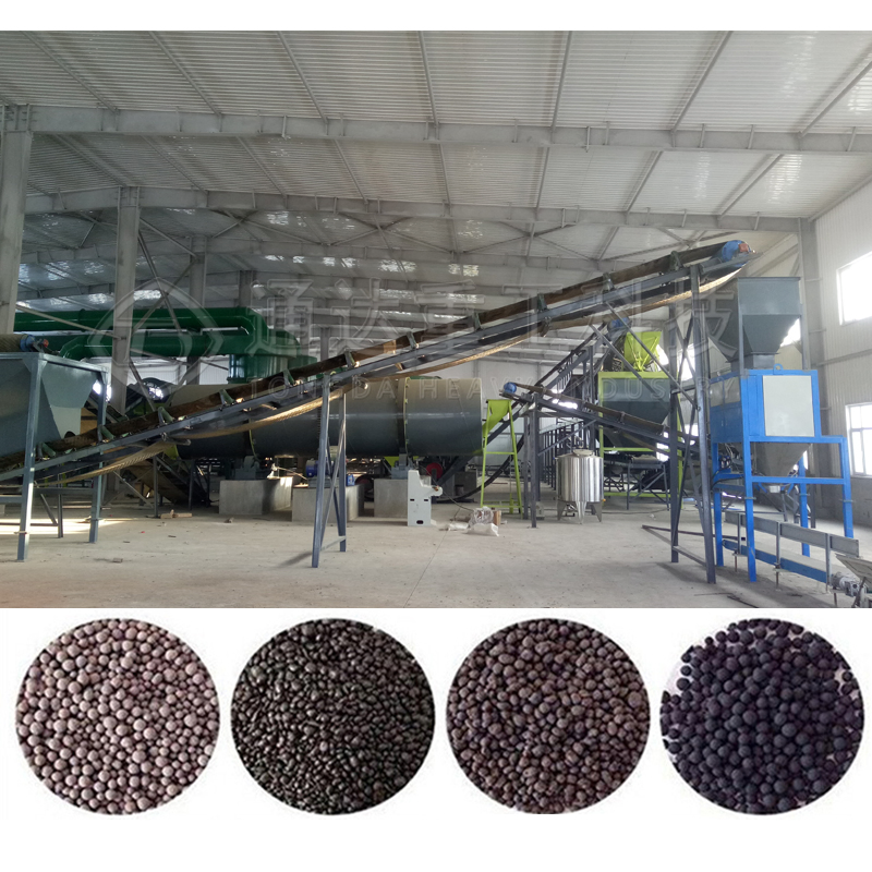 Organic Fertilizer Making Machine Poultry Waste Pig Manure Composting Production Line Fertilizer