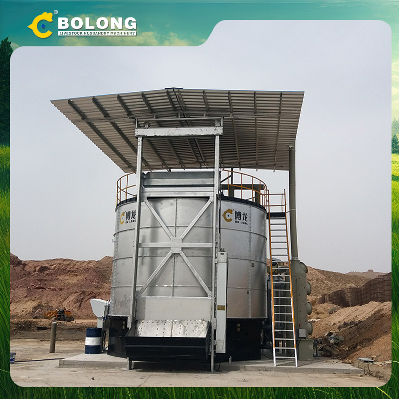 Manure Fermentation Tank in Vessel Composting Compost Making Machines