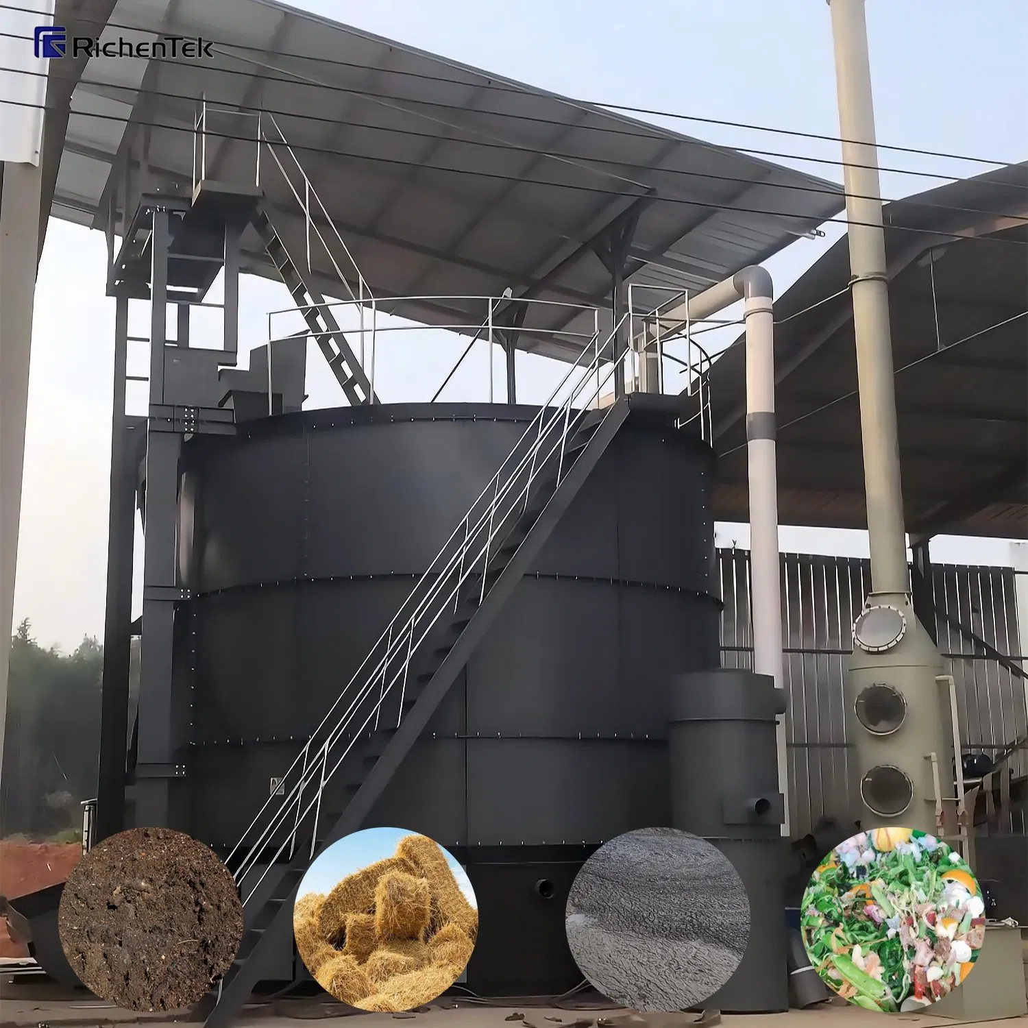 Agricultural Waste Composting Machinery - Handles Rice Straw, Coconut Coir &amp; Soybean Dregs Simultaneously, Hot Sale in Thailand, Philippines
