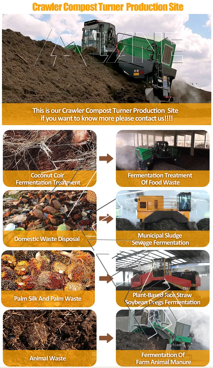 Crawler Type Compost Turner 02