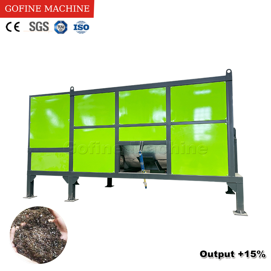 High Efficiency Farm Waste Composting Machine Fermentation Tank Fermented Compost Making Machine
