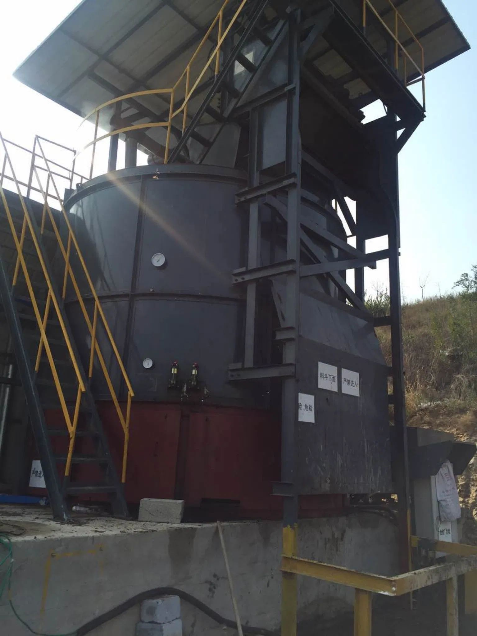 2500kg/D Municipal Sludge Sewage Treatment Compost Fertilizer Aerobic Fermentation Tank/Device/Equipment/Unit/System
