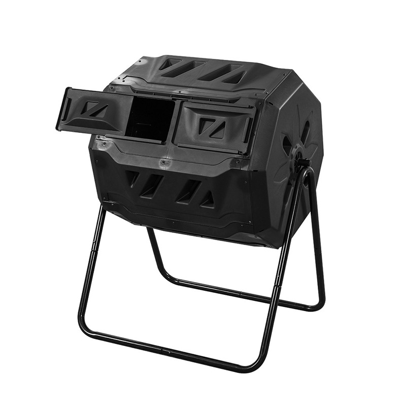 Plastic Indoor Food Garden Kitchen Waste Composter Composting Machine Home Compost Tumbler Bin