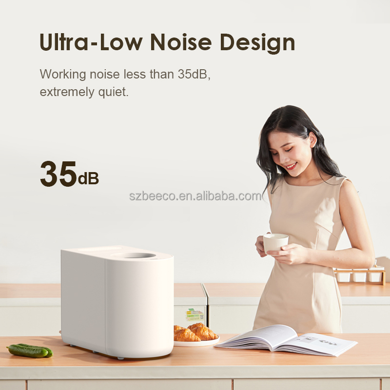 Beeco Household Food Recycler Organic Waste Composting Machine Electric Kitchen Garbage Disposal Multigrind Technology CB FCC KC